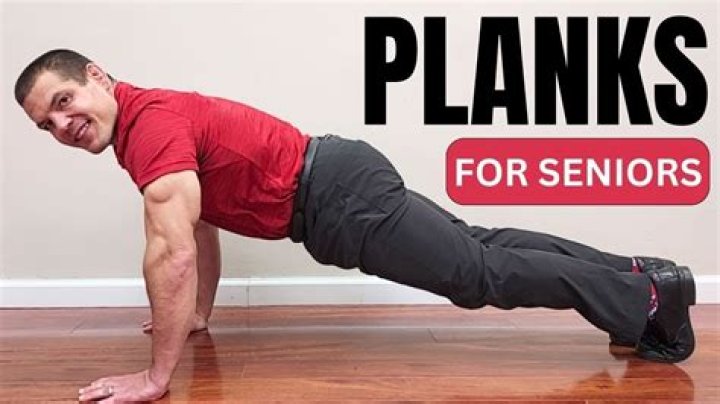 Can senior citizens do planks?