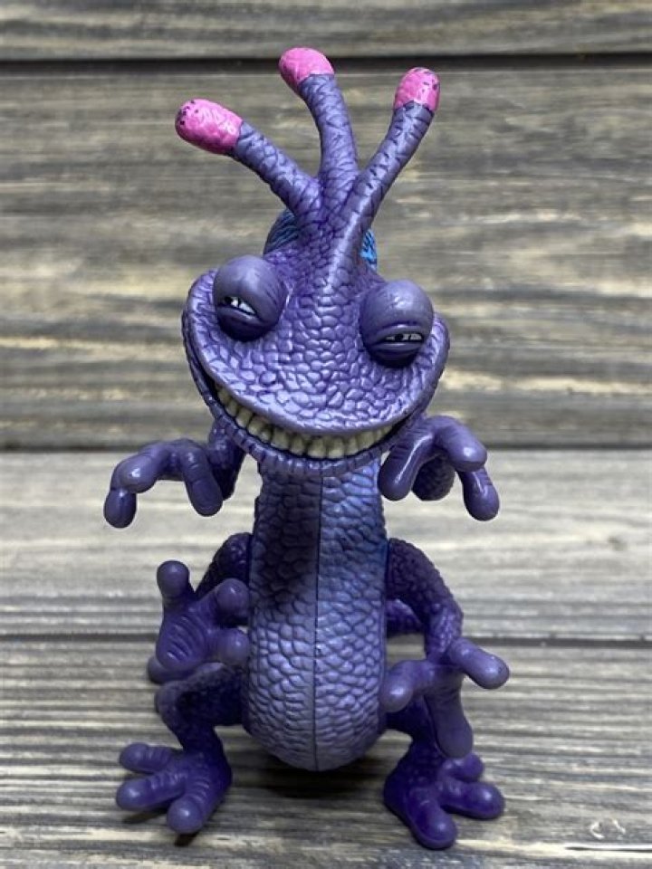 Delightful Purple Character From Monsters Inc.: A Visual Treat