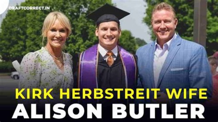 Discover The Fascinating Life Of Kirk Herbstreit's Wife, Alison Butler