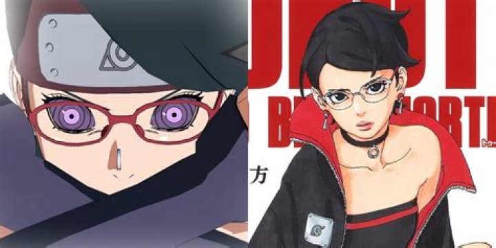 Does Sarada have 3 Tomoe?