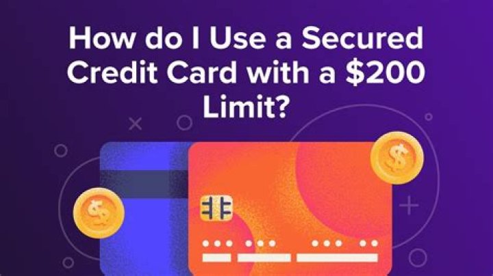How can I build my credit with a 200 credit card?