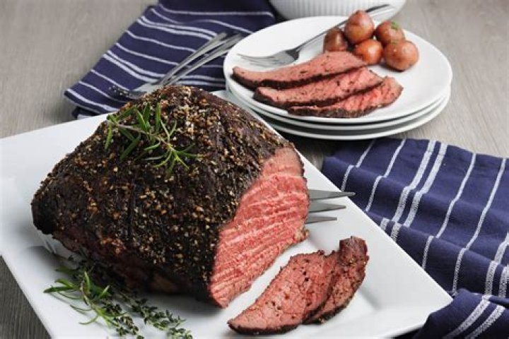 How do I grill beef in the microwave?