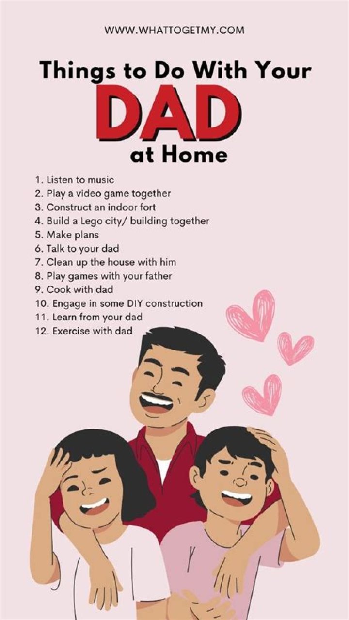 How do you make up with your dad?