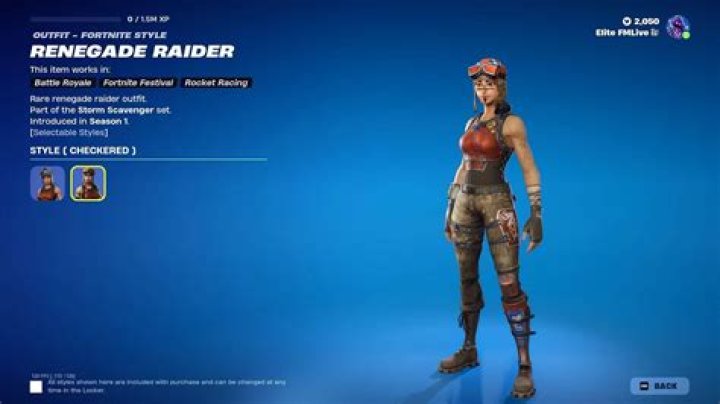 How much is renegade Raider worth?