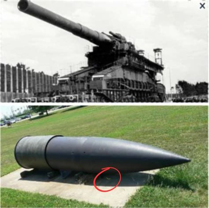 How was the Gustav gun destroyed?