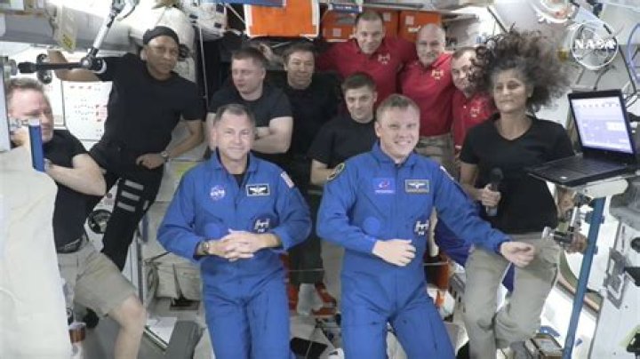 Is anybody in space right now?