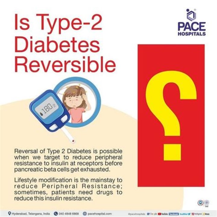 Is type 2 diabetes always progressive?