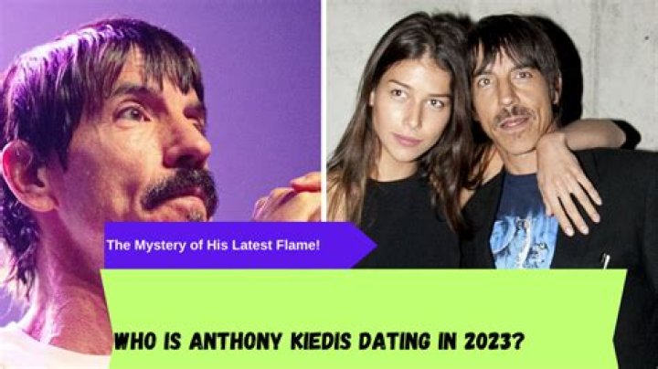 Meet Anthony Kiedis's Current Flame