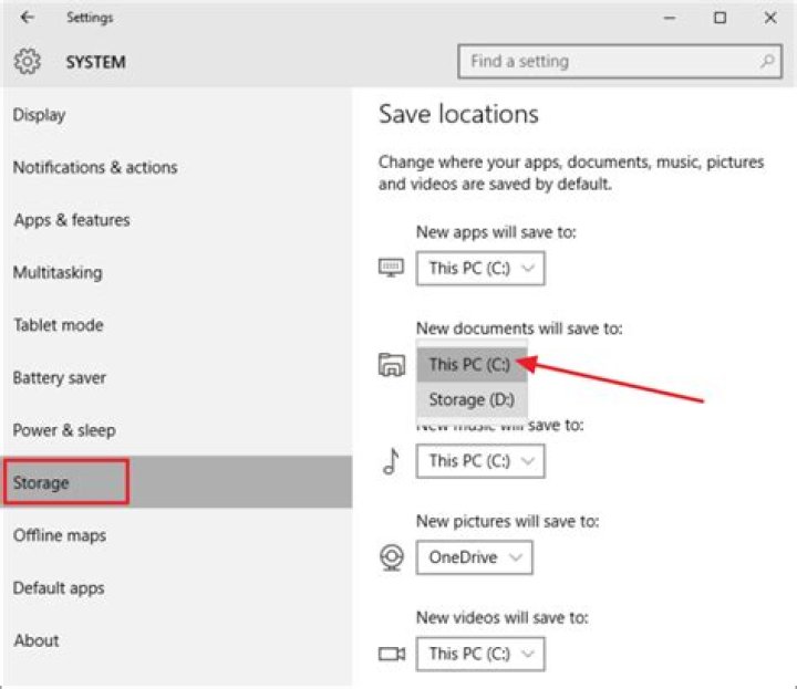 Should I save to C or D drive?