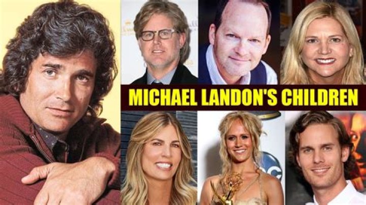 The Children Of Michael Landon: A Legacy Of Acting Talent