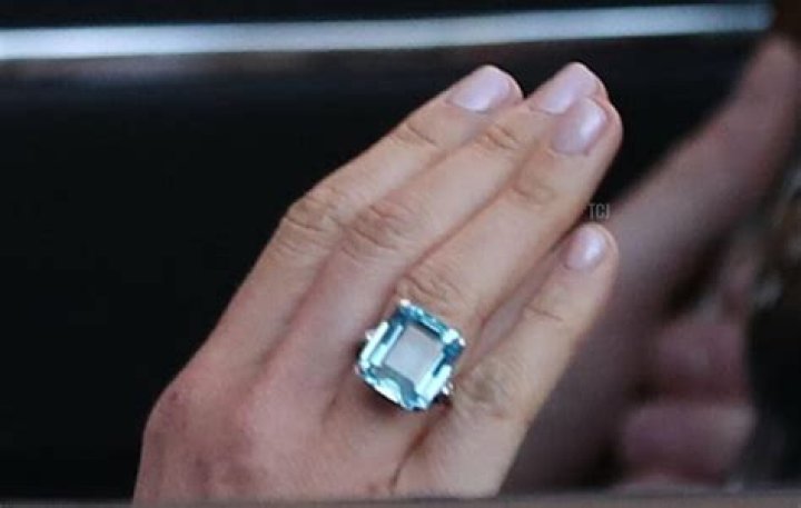 The Iconic Aquamarine Ring Once Belonging To Princess Diana