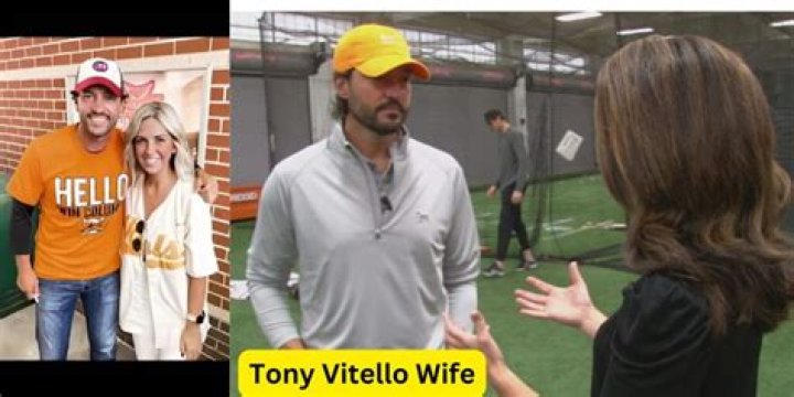 Tony Vitello And Girlfriend: Inside Their Relationship