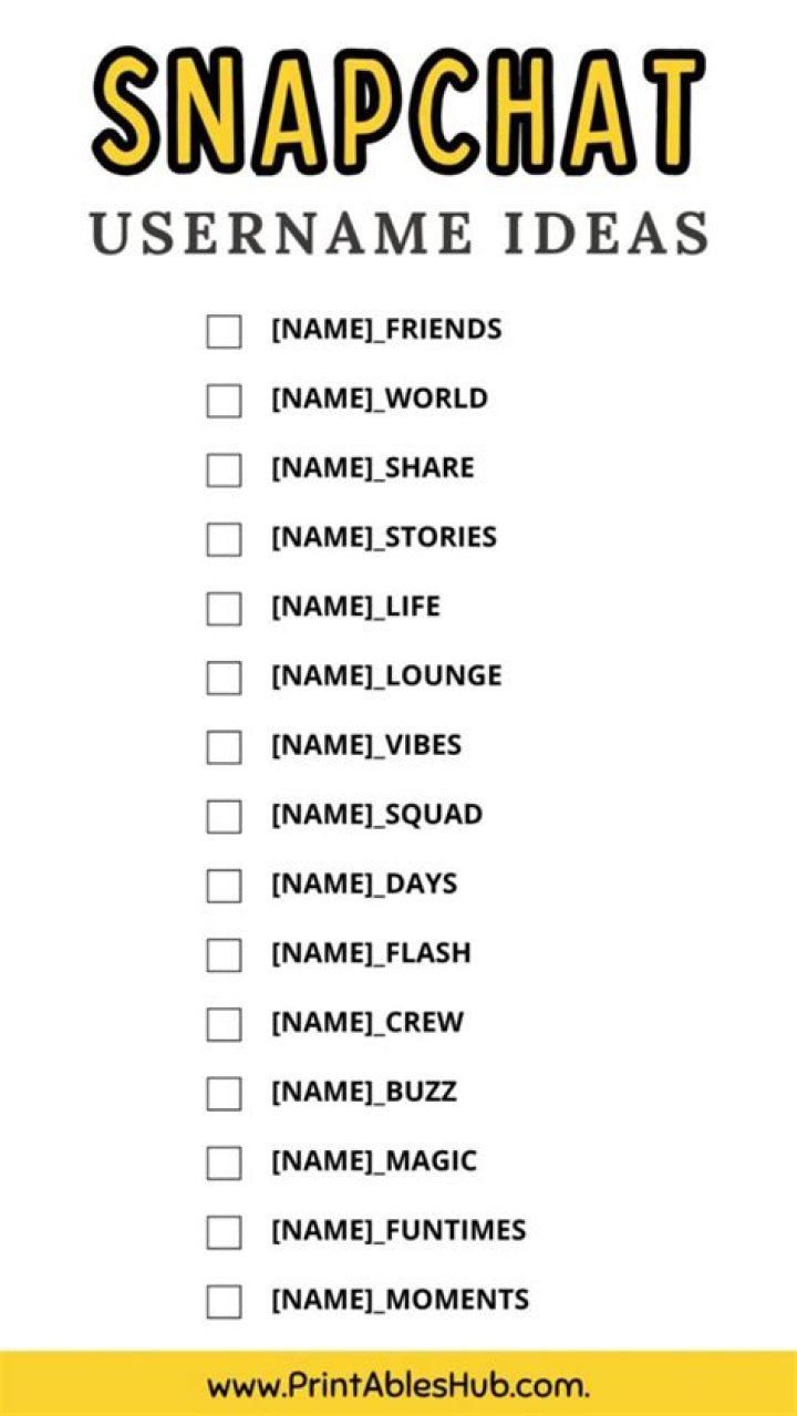 Unleash Your Creativity: The Ultimate Guide To Crafting The Best Username For Snapchat