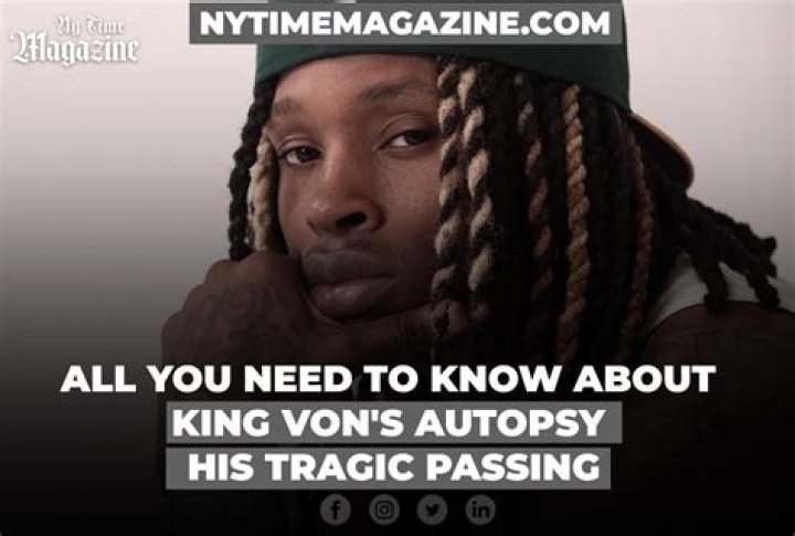 WARNING: Graphic Content - Autopsy Images Released Of King Von