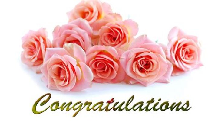 What color roses are for congratulations?