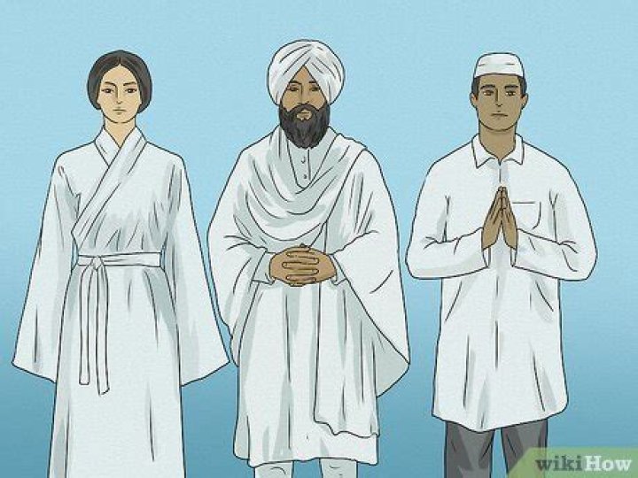 What does wearing white to a funeral mean?