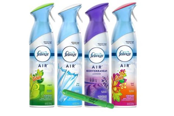 What happens if you spray air freshener in your hair?