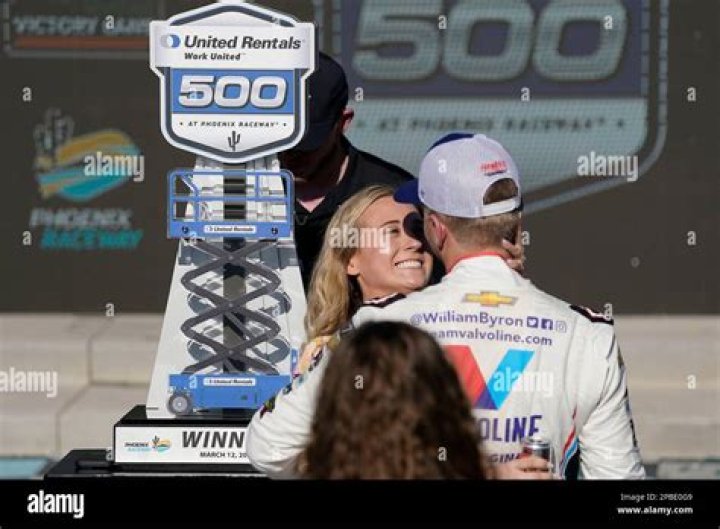 Will William Byron And Erin Blaney Continue To Cross The Finish Line Together?